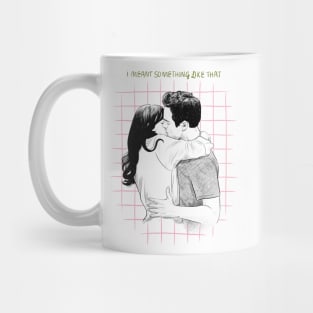 New Girl Jess & Nick Kiss "I meant something like that" Mug